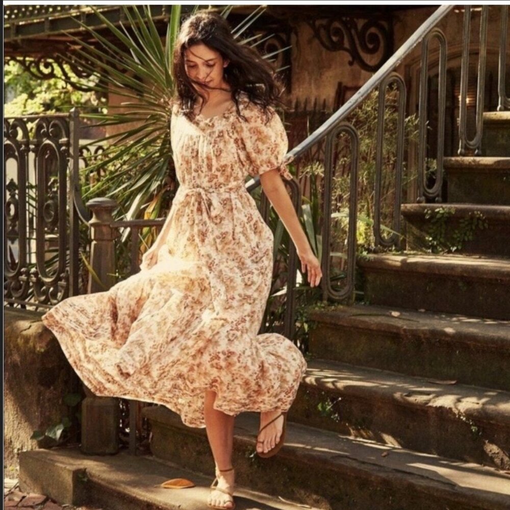 Doen Mariposa Dress Canyon Floral